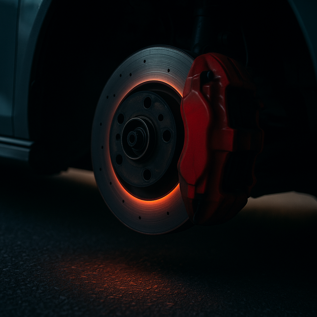 Best hot hatches 2026 brake detail after a hard track day session